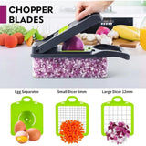 Darrahopens Home & Garden > Kitchenware > Kitchen Utensils 16-in-1 Vegetable Chopper Slicer, Veggie Chopper, Food Chopper, Vegetable Cutter & Spiralizer - Kitchen Gadget Makes Slicing and Prepping Quick and Easy Meal Prep Tool In Australia - Darrahopens