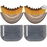 Darrahopens Health & Beauty > Massage & Relaxation > Massagers Lymphatic Contour Face Brush Lymphatic Drainage Massager Double Chin Reducer Lymphatic Drainage Brush for Face Ergonomically Designed to Fit The Skin Precisely (grey-2pcs) In Australia - Darrahopens