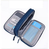 Darrahopens Electronics > Computer Accessories > Cases & Skins 2  Pcs Power Bank Data Cable Storage Bag, Travel Portable Power Bank, Mobile Phone Hard Drive Box, Protective Case, Handbag (Dark Blue) In Australia - Darrahopens
