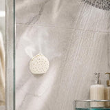 Darrahopens Home & Garden > Bathroom Accessories > Shower Accessories 2 Pcs Silicone Shower Steamer Holder Suction Cup, With Drainage, Wall Mount Shower Accessories for Bathroom, Bedroom, Closet（White & Gray） In Australia - Darrahopens