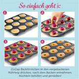 Darrahopens Home & Garden > Kitchenware > Bakeware & Accessories 6 Pack Cupcake Corer Silicone Inserts, Reusable Muffin Hole Makers for Baking Filled Cupcakes, Heat Resistant Cake Filling Tools In Australia - Darrahopens