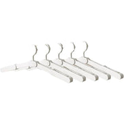 Darrahopens Home & Garden > Laundry & Cleaning > Drying Racks & Hangers Travel Folding Hangers 5 Pack - Lightweight Slim Foldable Space Saving Portable Collapsible Clothes Hangers for Travel, Suitcase & Hotel In Australia - Darrahopens