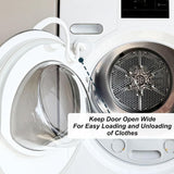 Darrahopens Appliances > Kitchen Appliances > Kitchen Appliance Accessories 1 Pcs Universal Front-Load Washer Support Bar - Flexible Adjustable Arm With Strong Magnet - Prevents Mold And Odors，4.3*43.1cm,White In Australia - Darrahopens