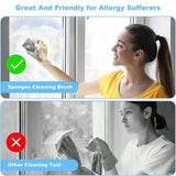 Darrahopens Home & Garden > Kitchenware > Kitchen Utensils 2 Pcs Cleaning Sponge, Used For Floor, Air Vent, Mirror, Ceiling Fan And Cobweb Cleaning, Dust-Free Flying And Spreading,10.5*5.5*4.5cm,Grey In Australia - Darrahopens