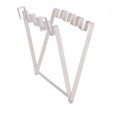 1 Pcs Foldable Trash Bag Holder, Simple Hanging Plastic Bag Holder, Kitchen Rack, No Drilling, Portable,26*24cm,White In Australia - Darrahopens