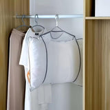 2 Pcs Foldable Mesh Storage Bags, Suitable For Pillows, Dolls And Cushions, Can Be Hung In The Garden For Drying,45*55cm,Grey
