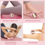 Darrahopens Health & Beauty > Massage & Relaxation > Massagers 1 Pcs Foot Fascia Roller, Deep Tissue Massage Roller With Rough Surface, Manual Operation Plastic Foot Massager,15.5*5.5cm,Pink In Australia - Darrahopens