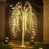 LED Weeping Willow Tree with Remote Control, 180 Warm White Lights, Outdoor Indoor Waterproof Fairy Tree for Garden, Yard, Landscape, Wedding, Party, Home Decor, Holiday Christmas Decoration In Australia - Darrahopens