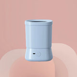 Pet Automatic Paw Cleaner with 360° Rotating Silicone Bristles, 2-Speed Settings, Type-C Rechargeable — A Must-Have for Small/Medium Cats & Dogs.(blue)