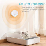 Mini Ozone Anion Purifier: 3 Modes Deodorize & Sterilize, 20dB Quiet, Compact & Portable, Multi-Scene Use.(pink)