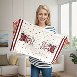 5PCS Microfiber Christmas Towels, Multiple Classic Patterns, Soft & Absorbent to Decorate Your Holiday Atmosphere