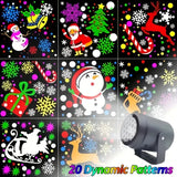 Christmas Projection Lamp, Sleek Black Matte Body, Compact & Portable, USB Powered, 20 Dynamic Rotating Patterns, Creates Colorful Dreamy Holiday Light Ambiance In Australia - Darrahopens