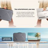 SKYWORTH 24-Inch 12V Portable TV,3-Hour Battery,1080P FHD,Wide Viewing Angle,Smart Google TV, HDR10, Dolby Audio, LED, Bluetooth, Chromecast and Google Assistant