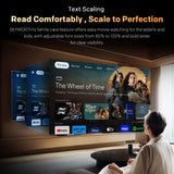 SKYWORTH 40" E5500H EyeCare Smart Google TV, 1080P FHD, HDR10 HLG, Find-My Remote, AI Picture Processing, Dolby Audio, Screen Casting, Bezel Less Design, Voice Control