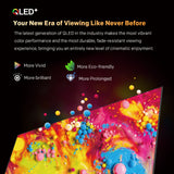 SKYWORTH Q6600H 75" - QLED+ 4K Smart Google TV, Gen 5 Quantum Dot, 120Hz Refresh Rate, AI-Powered Picture, Dolby Audio DBX-tv Audio, Voice Control, Screen Casting, HDR, Eco-Friendly Design