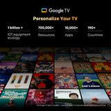 SKYWORTH 75X6600H QD-Mini LED 4K Smart TV, Matte Anti-Glare Display, 120Hz Turbo Mode, AI 4K Upscaling, AI Color Enhancement，Google TV, Dolby Atmos+Dolby Vision, 30W Speakers，HDMI2.1