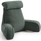 Cozy Reading Pillow for Sofa & Bed - Perfect for Relaxing, Reading, Gaming & More, 80*40*60cm (Dark Grey-Green) In Australia - Darrahopens
