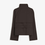 Women's short trench coat perfect for commutes, weekend getaways and layered fall outfits, S (Dark Brown) In Australia - Darrahopens