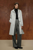 Timeless Single-Breasted Trench Coat for Office, Casual Outings & Cool Season Wear, S (light beige) In Australia - Darrahopens