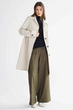 Timeless Single-Breasted Trench Coat for Office, Casual Outings & Cool Season Wear, S (light beige) In Australia - Darrahopens