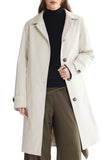 Timeless Single-Breasted Trench Coat for Office, Casual Outings & Cool Season Wear, L (light beige) In Australia - Darrahopens