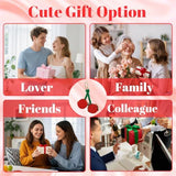 Cute Cherry-Shaped Mini Pouch Bag Charm for Backpacks, Handbags and Luggage (Red) In Australia - Darrahopens