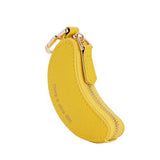 Mini Banana Keychain Coin Purse – Cute Portable Pouch for Backpacks, Handbags and Daily Essentials (Yellow)