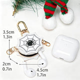Playful Halloween Themed Bag Charms for Backpacks, Purses & Festive Season Accessories (white)