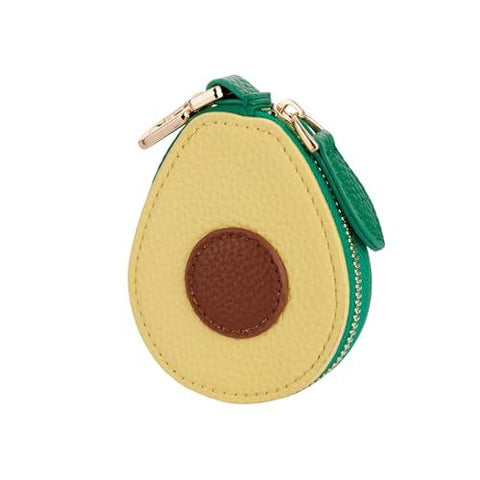 Adorable Avocado Coin Pouch Keychain - Cute Accessory for Backpacks, Purses & Daily Use (Yellow-Green) In Australia - Darrahopens
