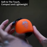 Portable Camping Light for Outdoor Adventures, Tent Lighting, Hiking and Emergency Use (Orange)