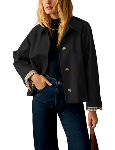 Versatile Everyday Jacket Perfect for Work, Travel, Weekends and All Casual Occasions, M (black) In Australia - Darrahopens