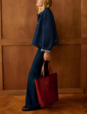 Versatile Cropped Jacket for Daily, Office, Travel and Casual Occasions, XL (dark navy)