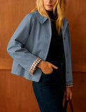 Versatile Casual Jacket for Daily Wear, Work, Travel & Seasonal Transitions, XXL (Slate Blue) In Australia - Darrahopens