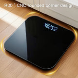 Digital Bathroom Scale Smart Scale Accurate Weight Scale High Capacity Scale - Black - Size 01 In Australia - Darrahopens