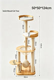 Classic Solid‑Wood Cat Tree In Australia - Darrahopens