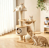 Classic Heavy-Duty Carpet Cat Tree In Australia - Darrahopens