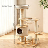 Classic Heavy-Duty Carpet Cat Tree In Australia - Darrahopens