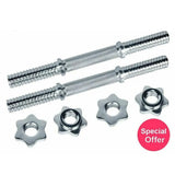 60kg Adjustable Dumbbell Set Standard Hammertone Weights