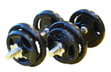 20kg Standard Rubber Dumbbell Set