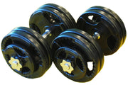 30kg Standard Rubber Dumbbell Set