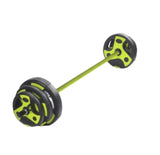 NEW 20KG Aerobic Barbell Set | Black & Green Tri Grip Plate