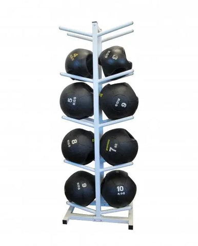 Double Grip Medicine Ball Package (3KG–10KG) with Rack