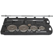 50kg Dumbbell and Barbell Set With Case