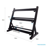 Three Tier Dumbbell Rack