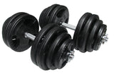 60kg Standard Rubber Dumbbell Set