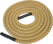 Sisal Battle Rope – 2" Thick Fitness Power Training Rope, 10 Metres