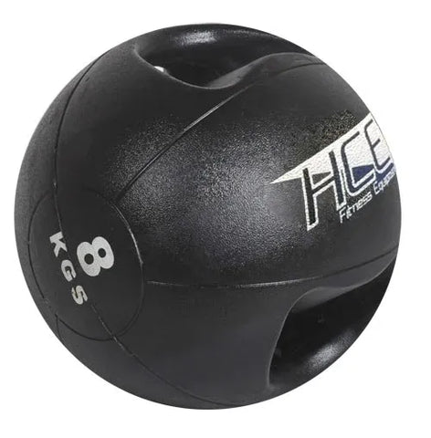 8KG Double Grip Handles Medicine Ball