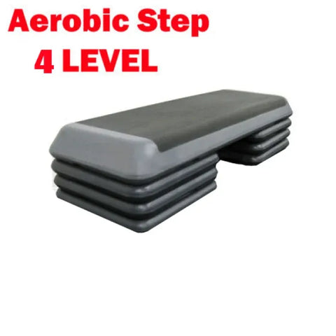Commercial Aerobic Step – 4 Level Fitness Platform with 6 Blocks In Australia - Darrahopens