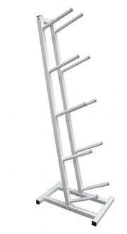 Single Sided Medicine Ball Tree – Compact Vertical Storage Rack (Hold 5 Balls)