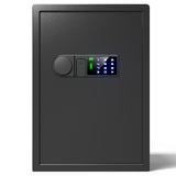 Wendlon White Touch Screen Safe Box with Electronic password, Backlit Keypad, LED Light, Anti-Rust & Anti-Theft, Home/Office, 2.04 Cubic Feet,33×35×50 cm